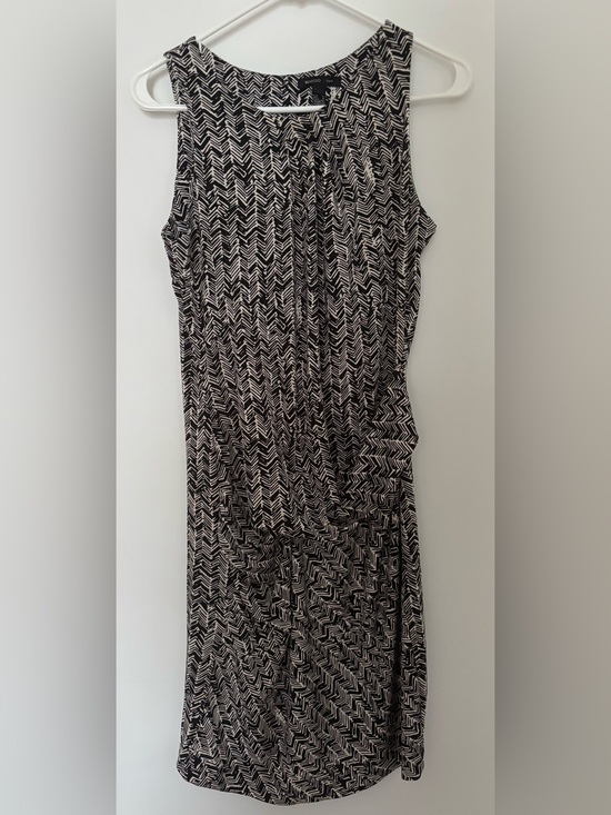 Mango Dresses & Skirts - Mango Black and White Chevron Dress - Size Medium
